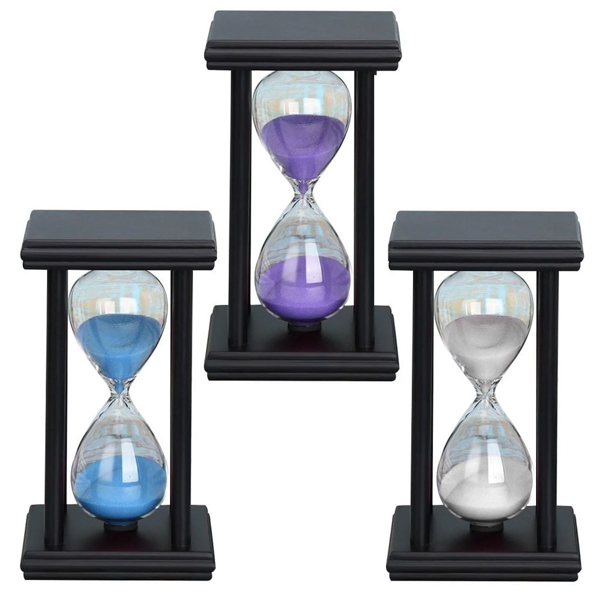 GENERICO - Reloj de Arena Con Recipiente de Vidrio Duración de 30 minutos