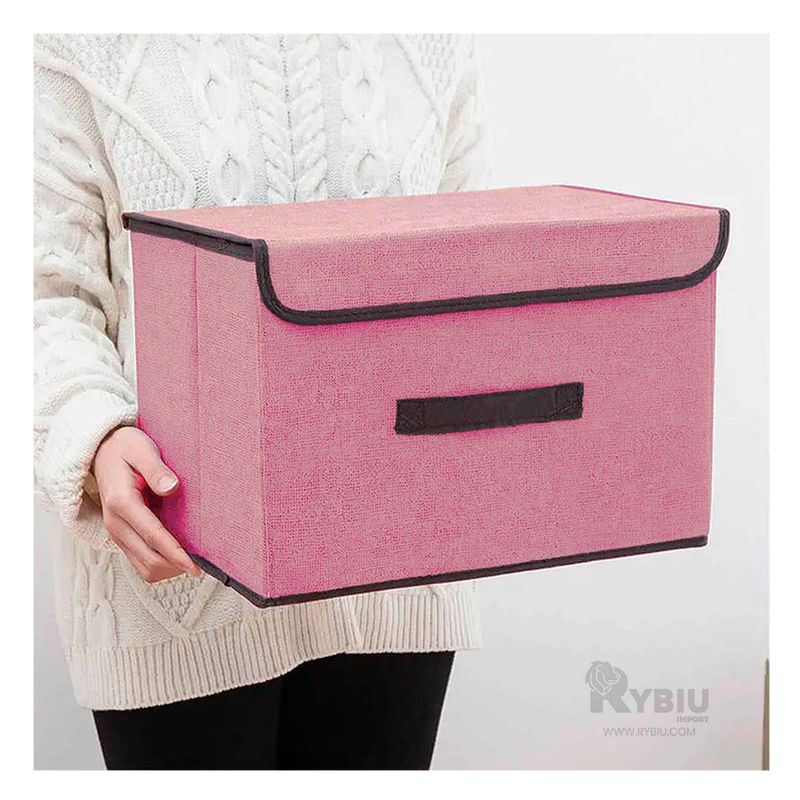GENERICO - Caja Elegante para Ordenar en Color Rosado Y+Papel de Regalo