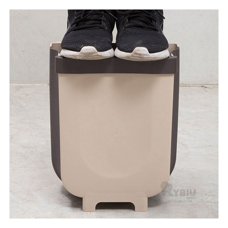 GENERICO - Tacho para Residuos Lavable Color Beige Y+Papel de Regalo