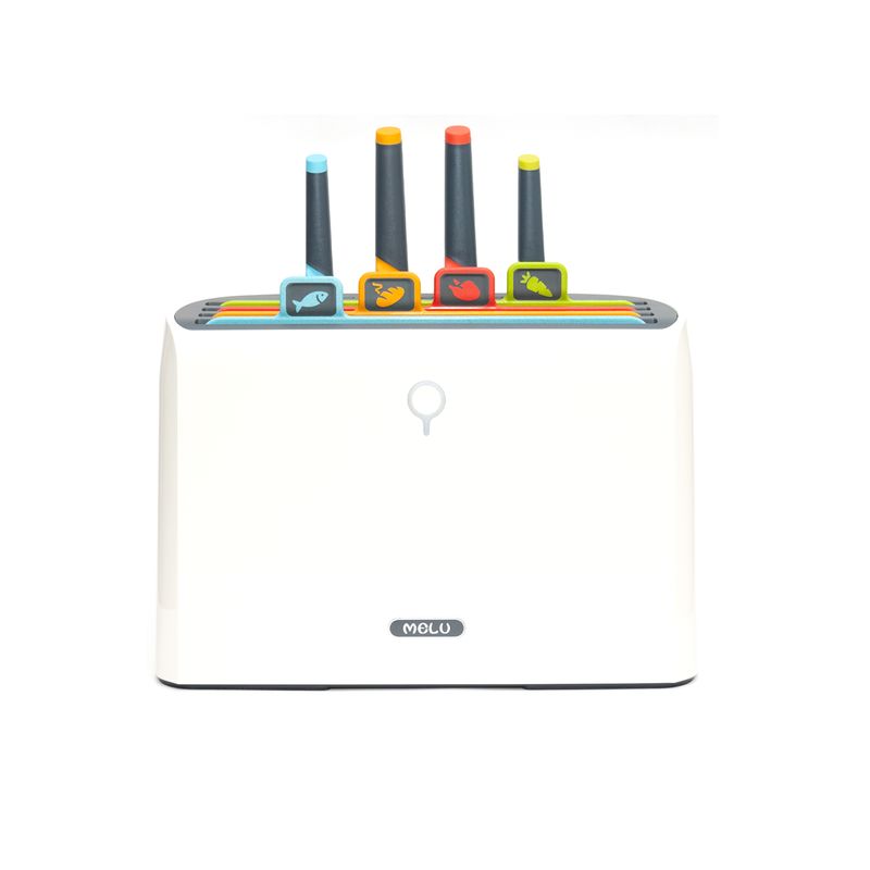 BELESSI - Juego de utensilios de cocina con tablas de picar + cuchillos