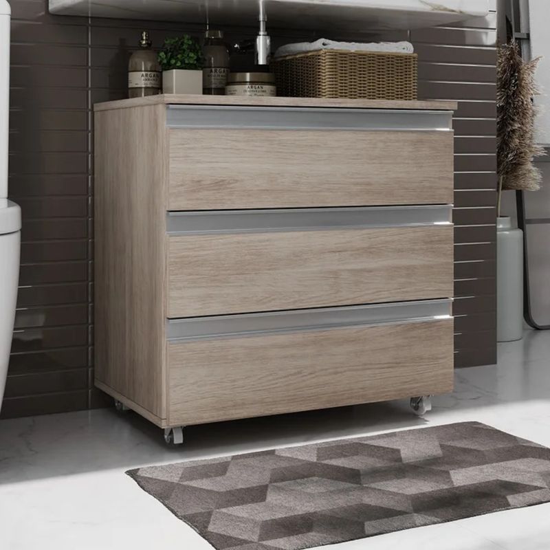 GENERICO - Gabinete de Baño Chinatsu Marrón R&R MUEBLES