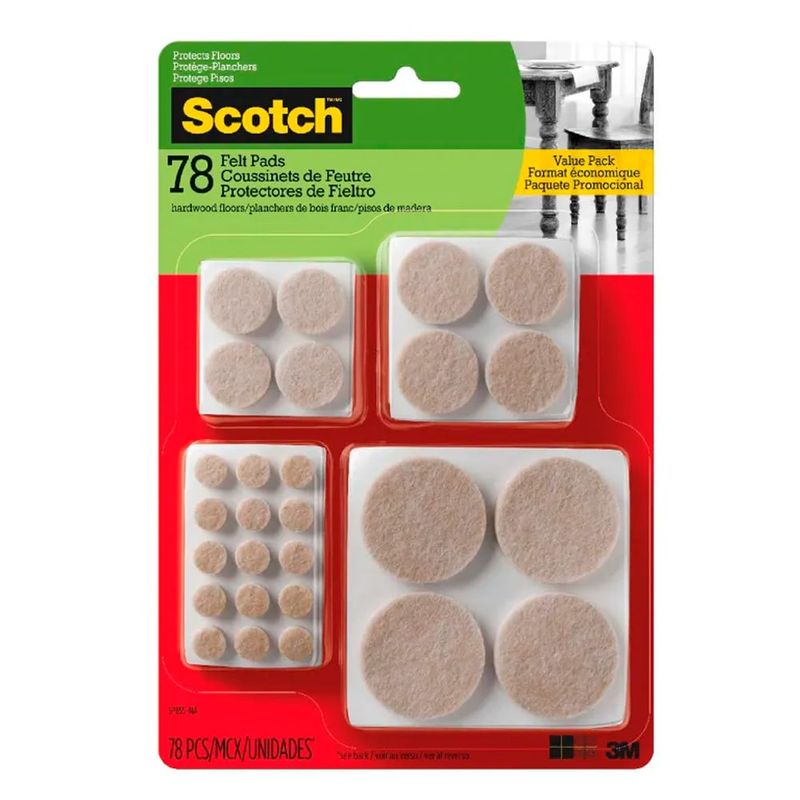 3M - Fieltros Scotch Circulares Beige x78