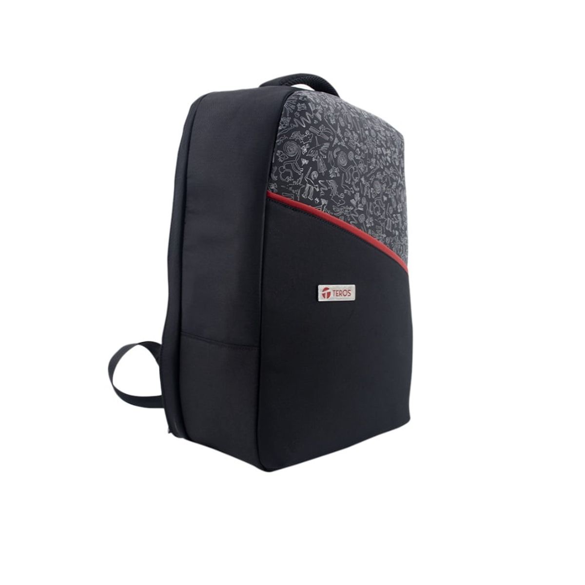 TEROS - Mochila TEROS TE-ACS9024BR poliéster pu laptops hasta 15.6 Pulg negro