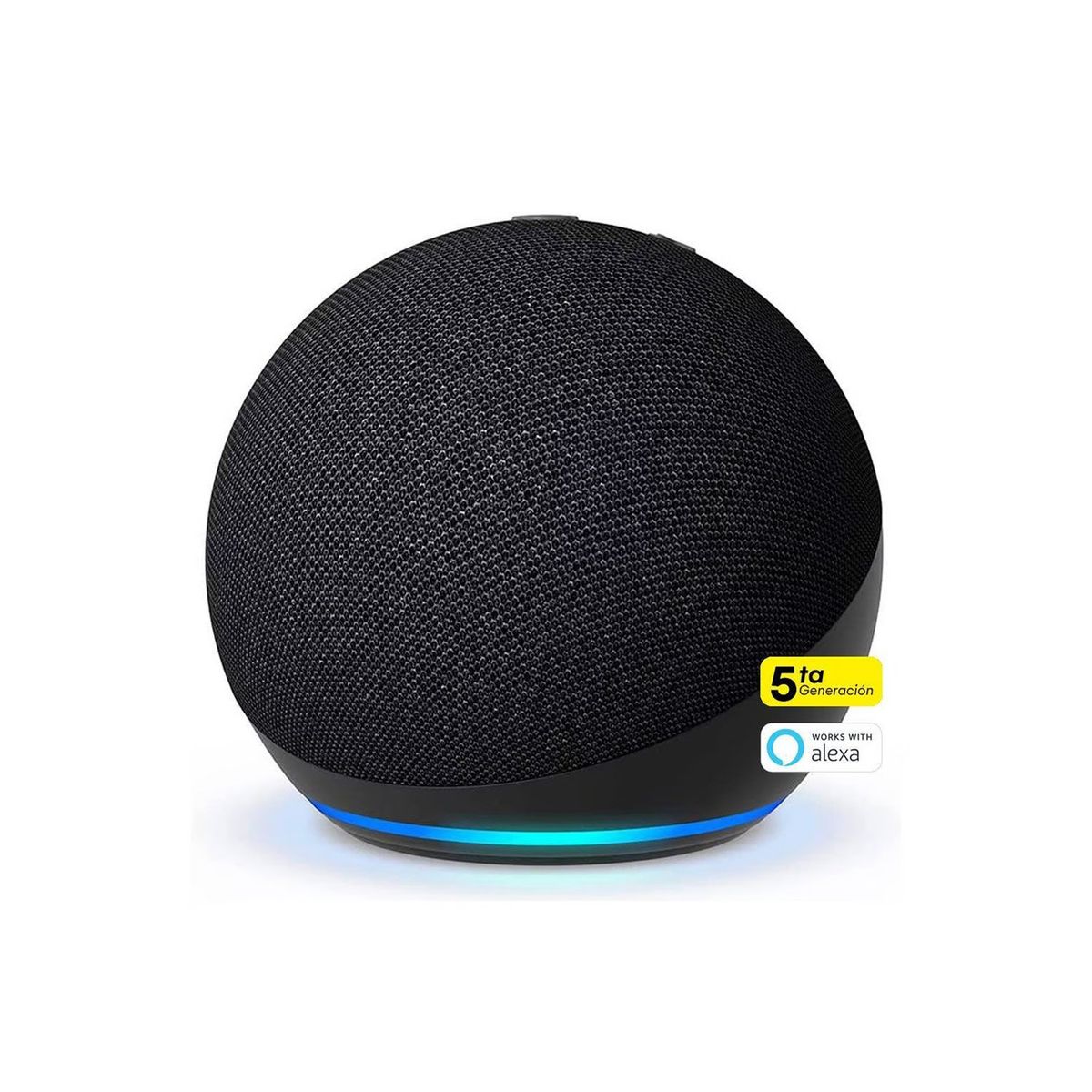 AMAZON - Parlante Alexa Amazon Echo Dot 5 Generación Smart Hub  Negro