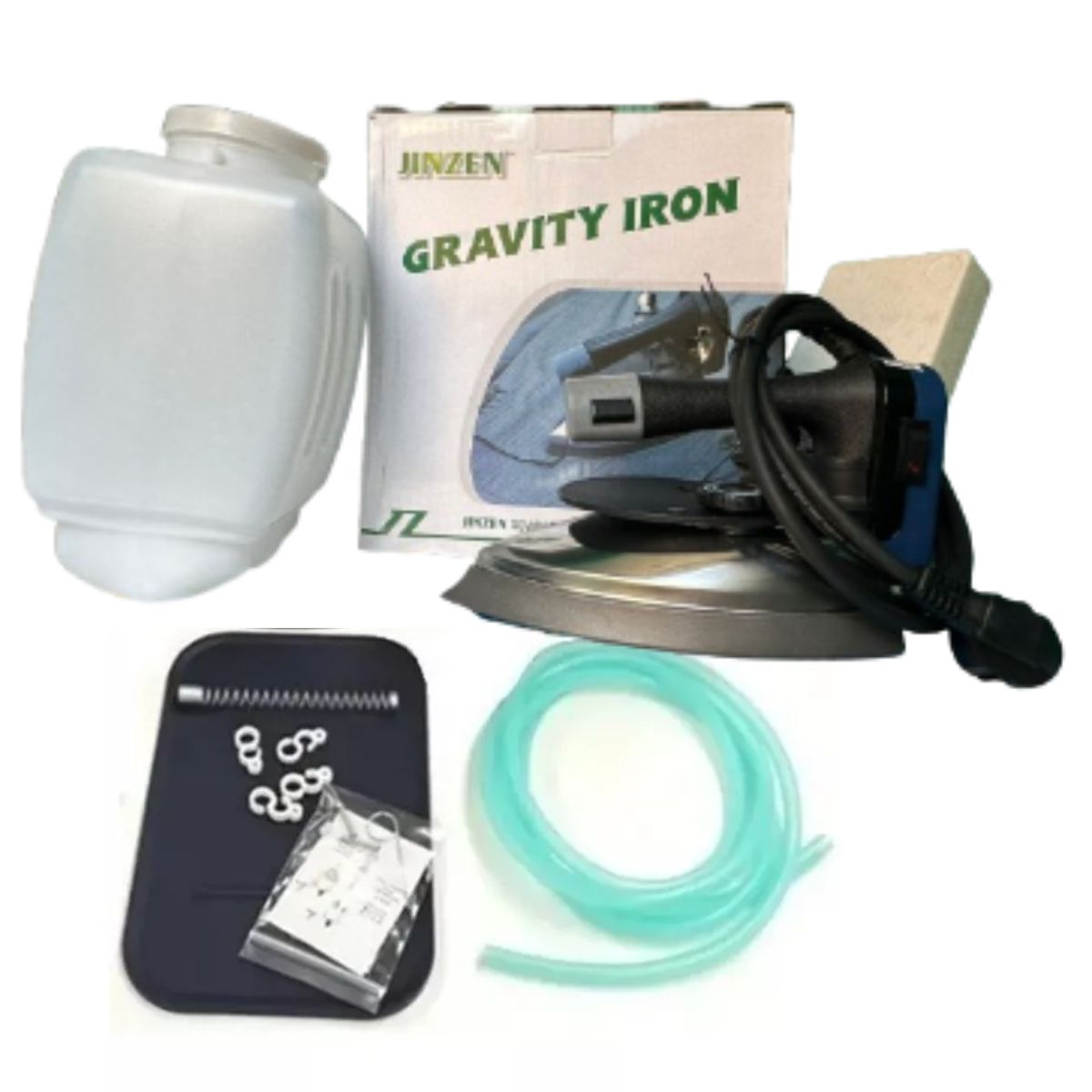 GENERICO - Plancha A Vapor Industrial Textil Jz-300L Pesada De 1600W