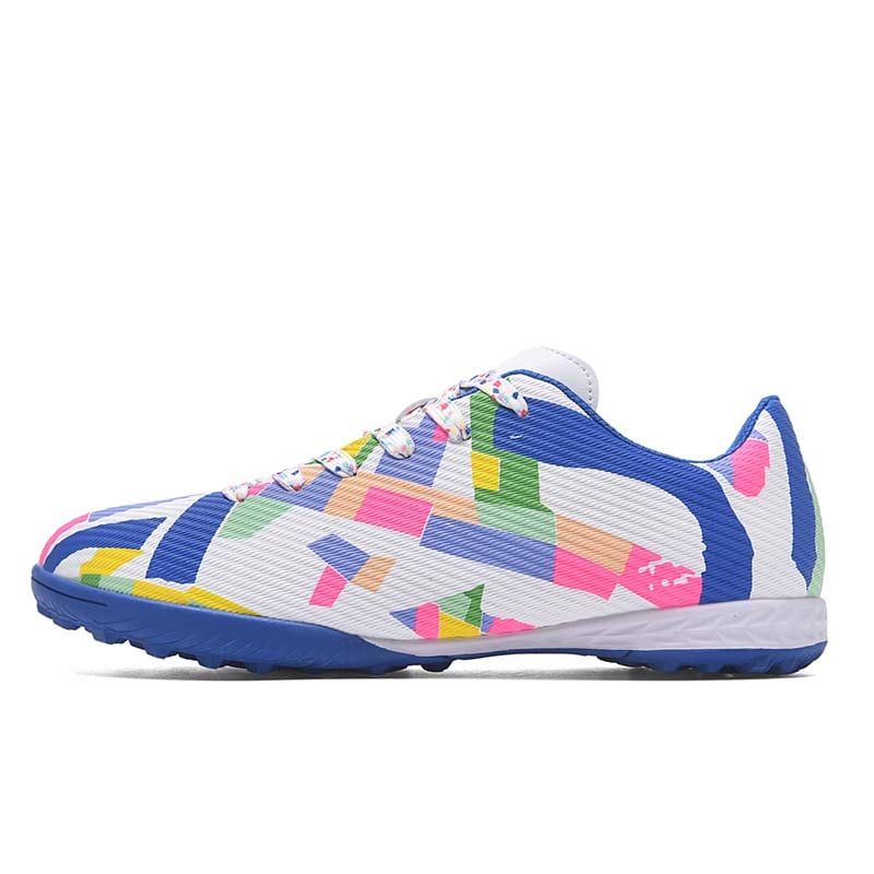 SHANDIAN - Zapatillas de Fútbol Hombre TF zapatos hombre Blanco