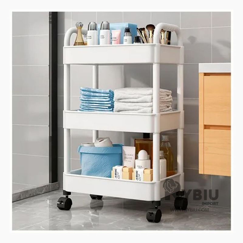 RYBIU IMPORT - Estanteria Almacenero en Color Blanco Y+Gift MiniAgenda