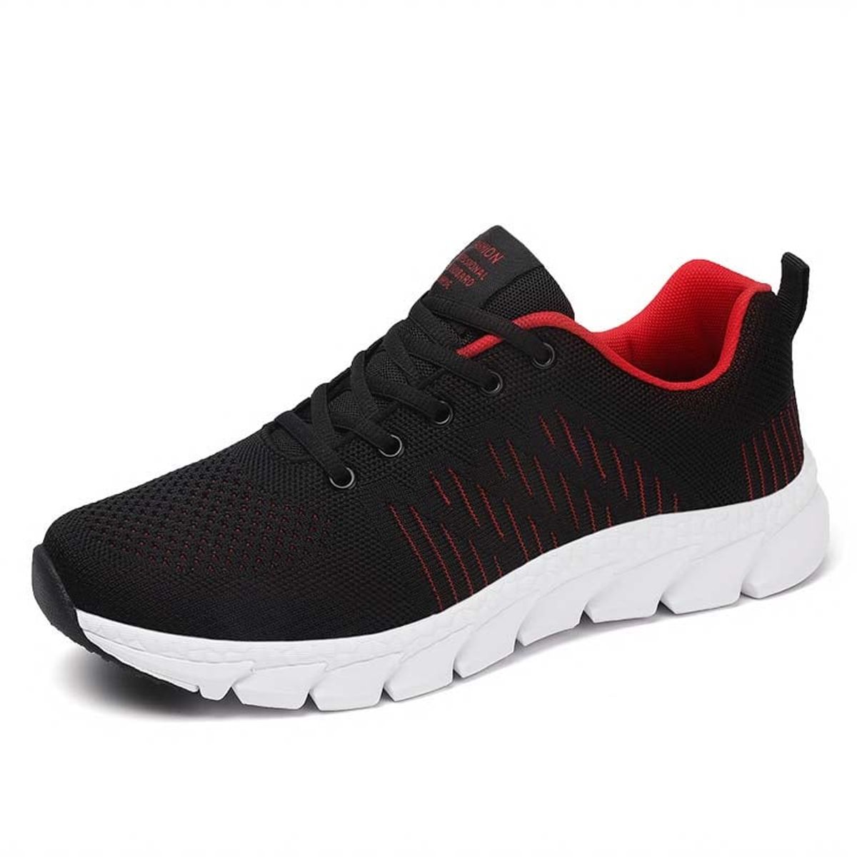 SHANDIAN - Zapatillas Running Hombre Negro