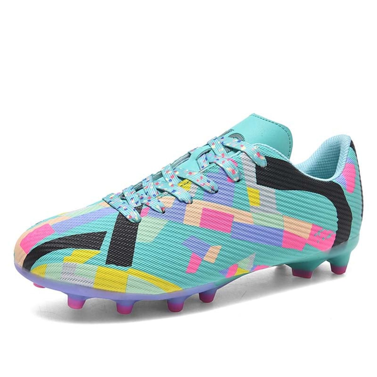 SHANDIAN - Zapatillas de Fútbol Hombre FG zapatos hombre Azul