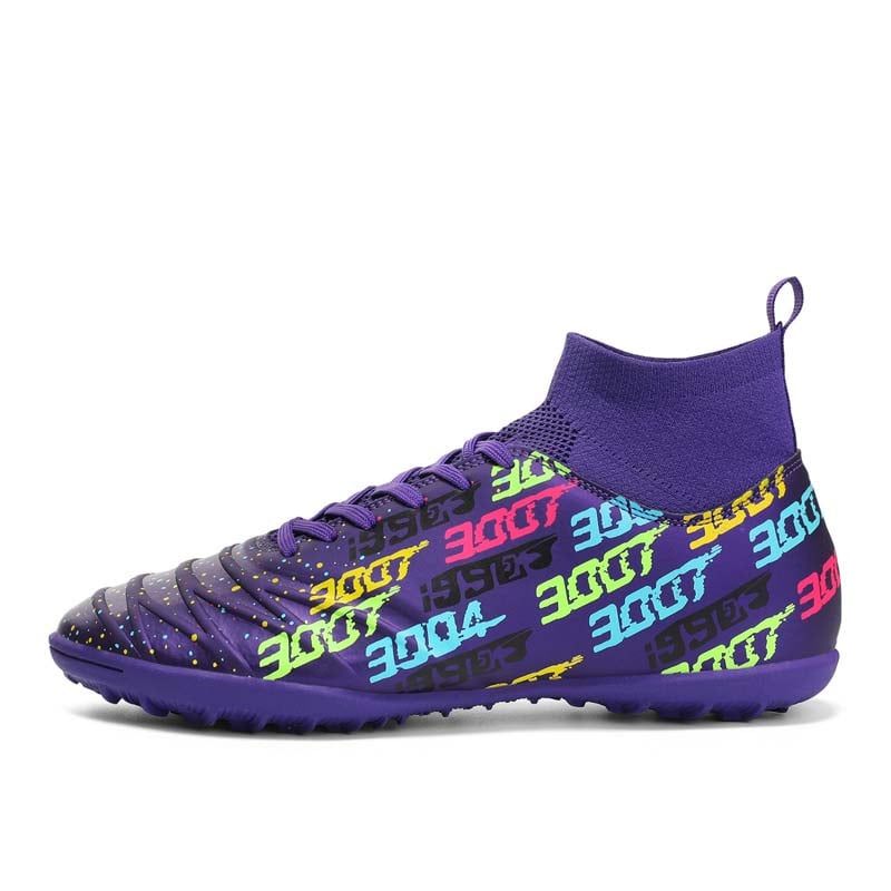 SHANDIAN - Zapatillas de Fútbol Hombre TF zapatos hombre Negro