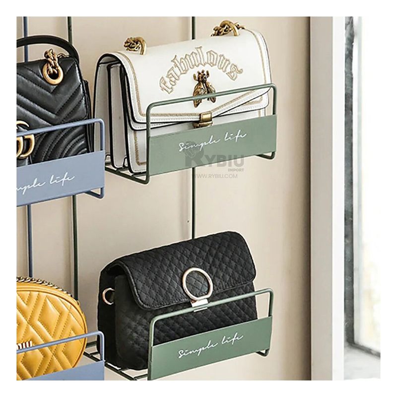 GENERICO - Organizador Resistente para Bolsas Verde Y+Papel de Regalo