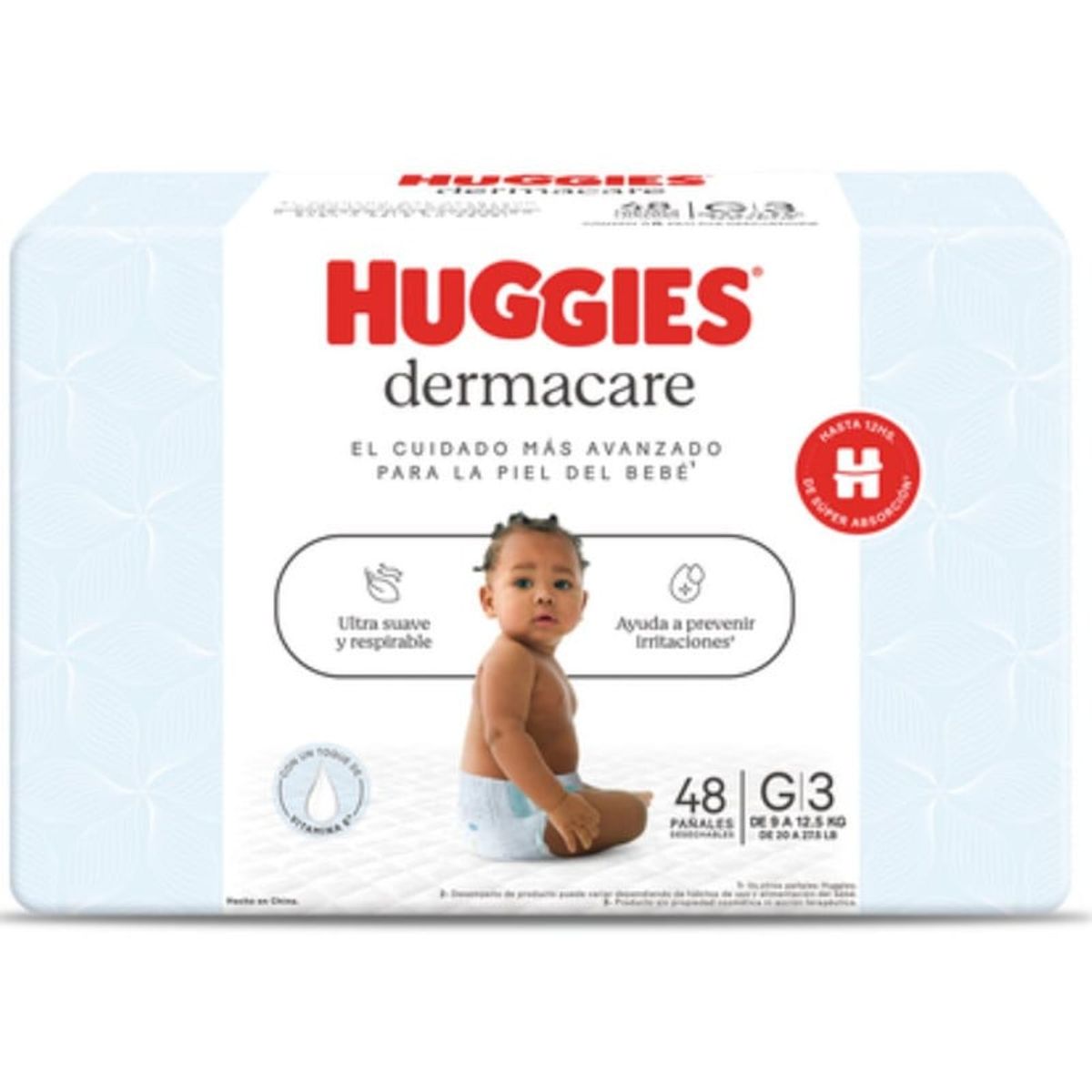 HUGGIES - Pañal Huggies Dermacare Talla G 48 unid