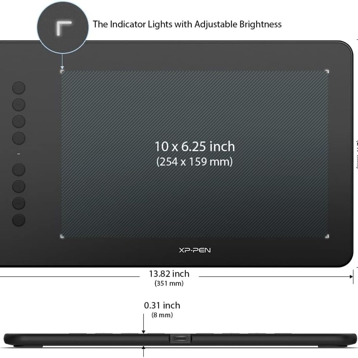 XP PEN - Tabla Grafica XP-PEN DECO 01 V3 Version 2025