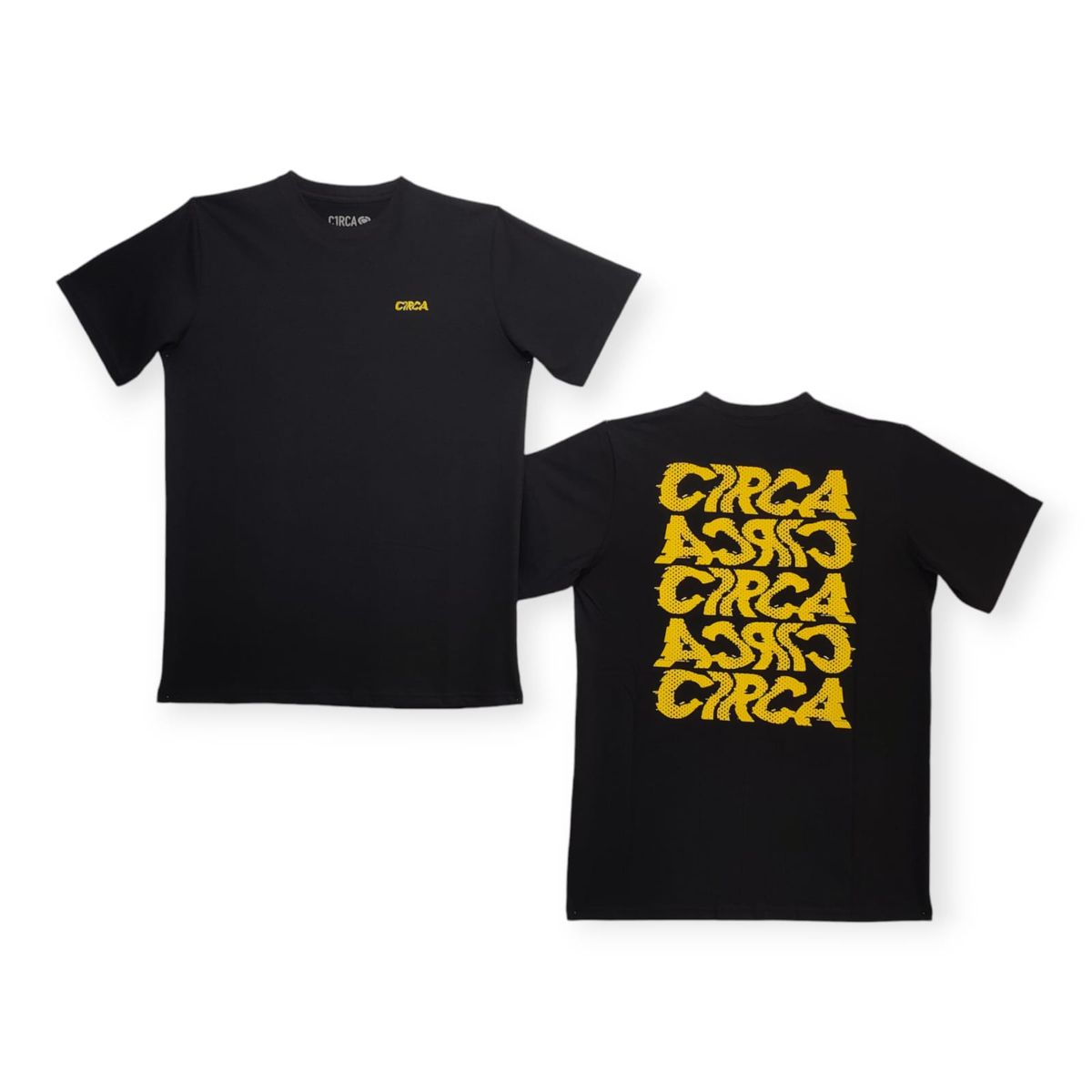 C1RCA - POLO MOTION MANGA CORTA PARA HOMBRE-NEGRO