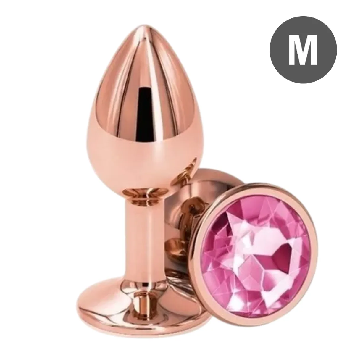 GENERICO - Plug Rosa Oro - Talla M