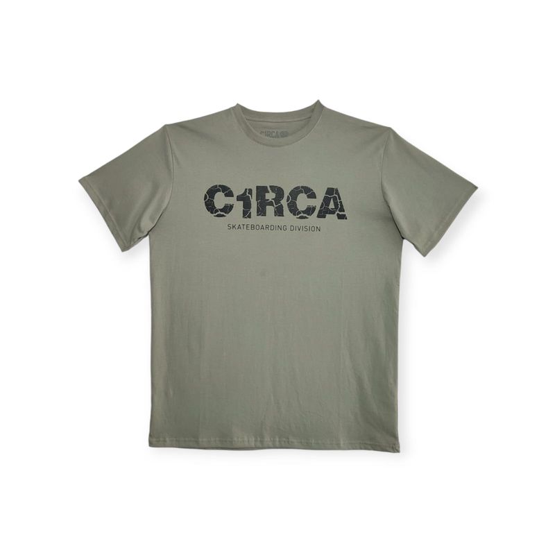 C1RCA - POLO DIVISION MANGA CORTA PARA HOMBRE-GRIS