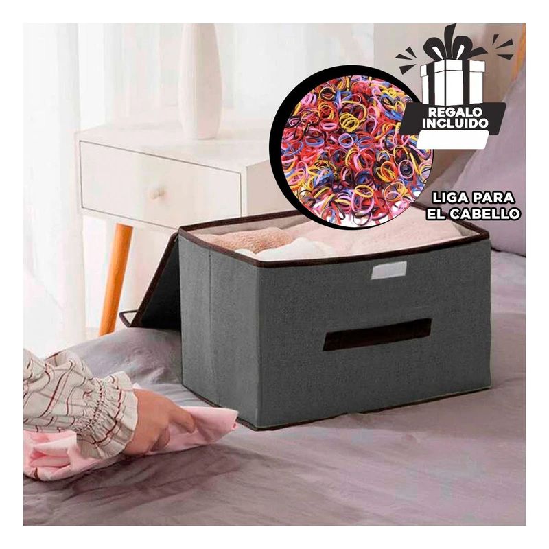 RYBIU IMPORT - Guardador Resistente en Color Negro Y+Ligas de Regalo