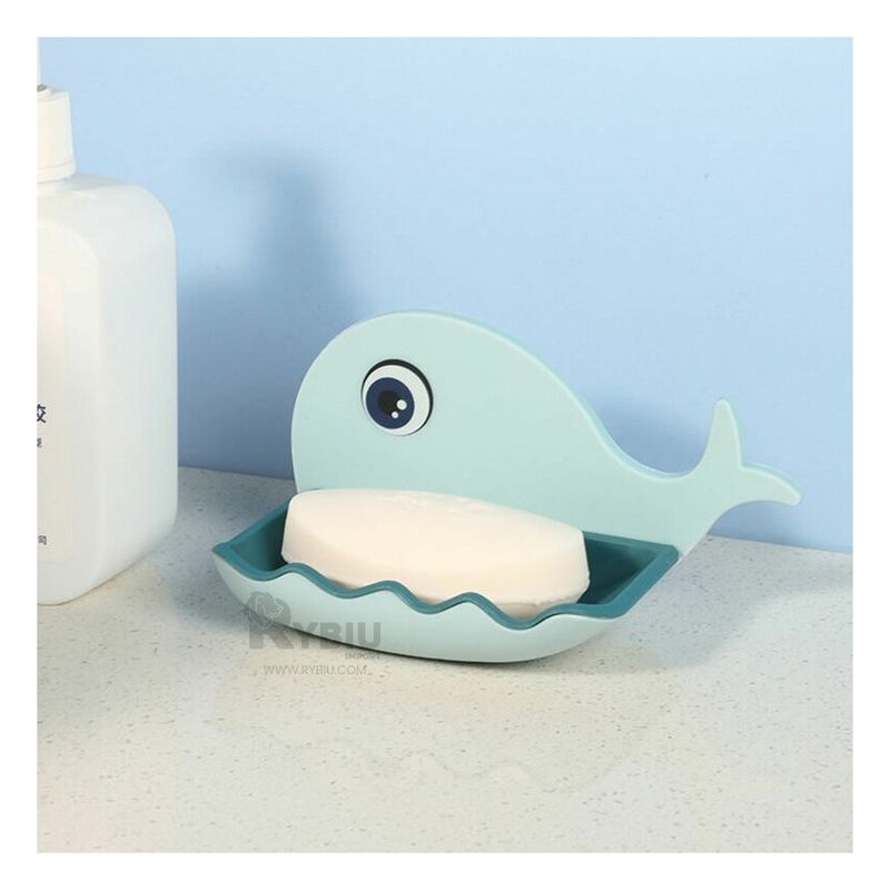 RYBIU IMPORT - Portajabon para el Hogar en Color Celeste Y+Gift MiniAgenda