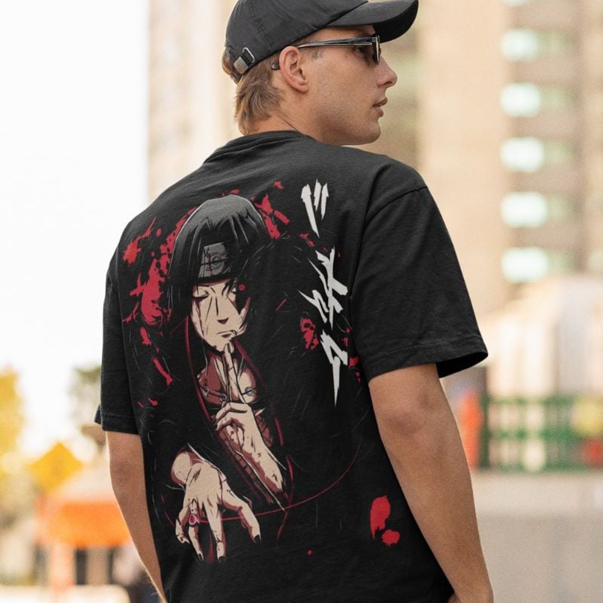GENERICO - POLO OVERSIZE ANIME HOMBRE NARUTO- LQNN