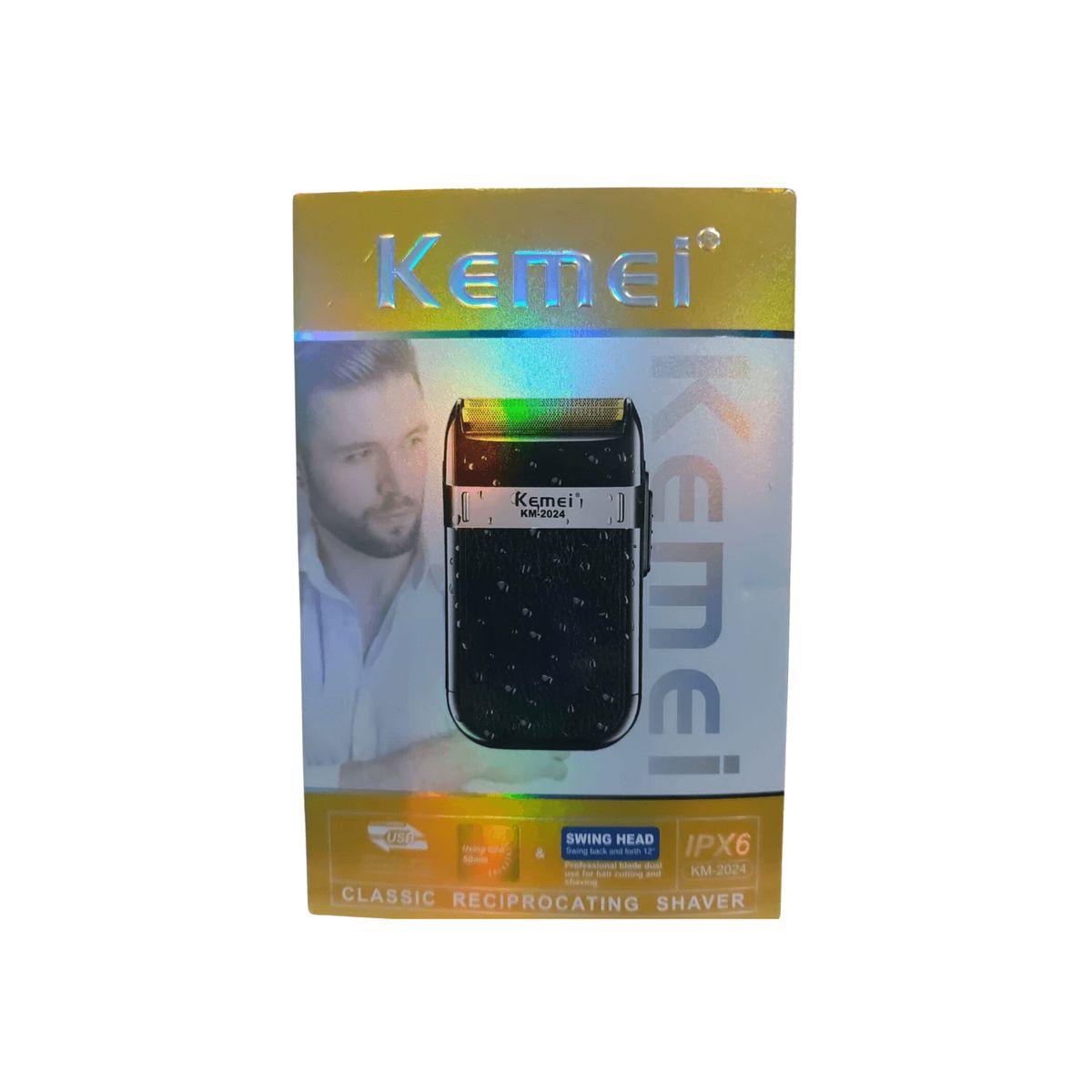 KEMEI - Afeitadora para Hombre KEMEI