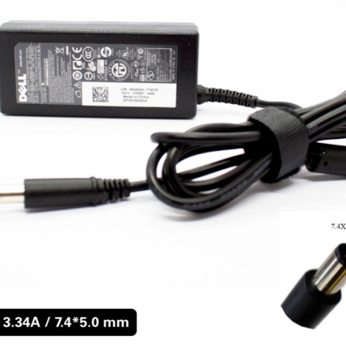 GENERICO - CARGADOR PARA LAPTOPS DELL 195V 334A 7450 PUNTA AGUJA COMPATIBLE