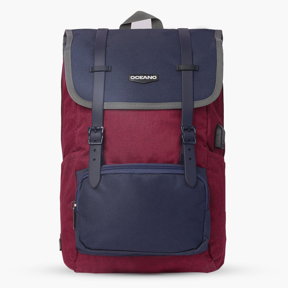 OCEANO - Mochila Oceano Steel Rojo Azul