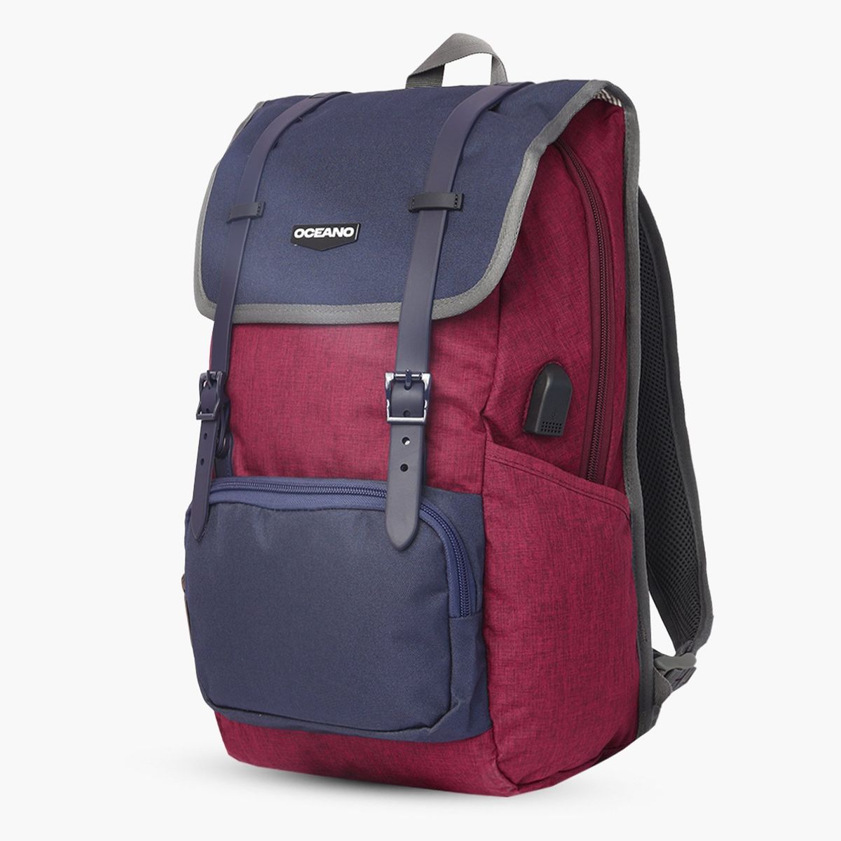 OCEANO - Mochila Oceano Steel Rojo Azul