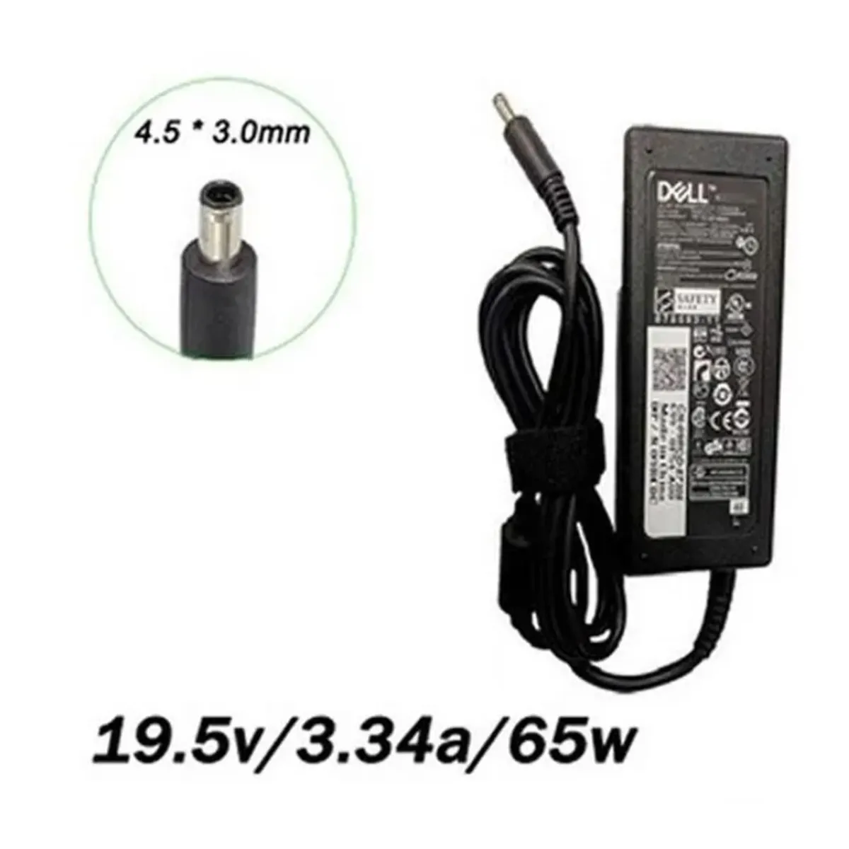 GENERICO - CARGADOR PARA LAPTOPS DELL 195V 334A 4530 PUNTA DELGADA COMPATIBLE