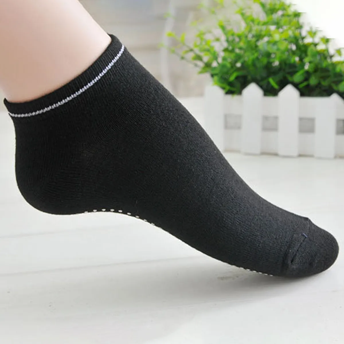 GENERICO - Medias Antideslizantes Marinera Danza Yoga Pilates Fitbox