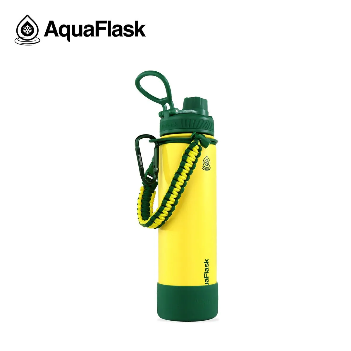 AQUAFLASK - Botella de Acero Inoxidable 650 ML Pineapple