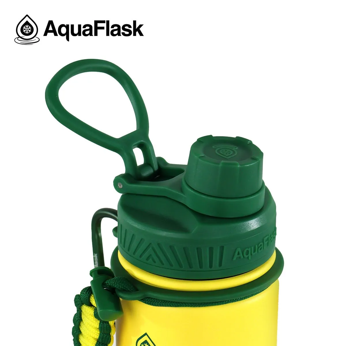 AQUAFLASK - Botella de Acero Inoxidable 650 ML Pineapple