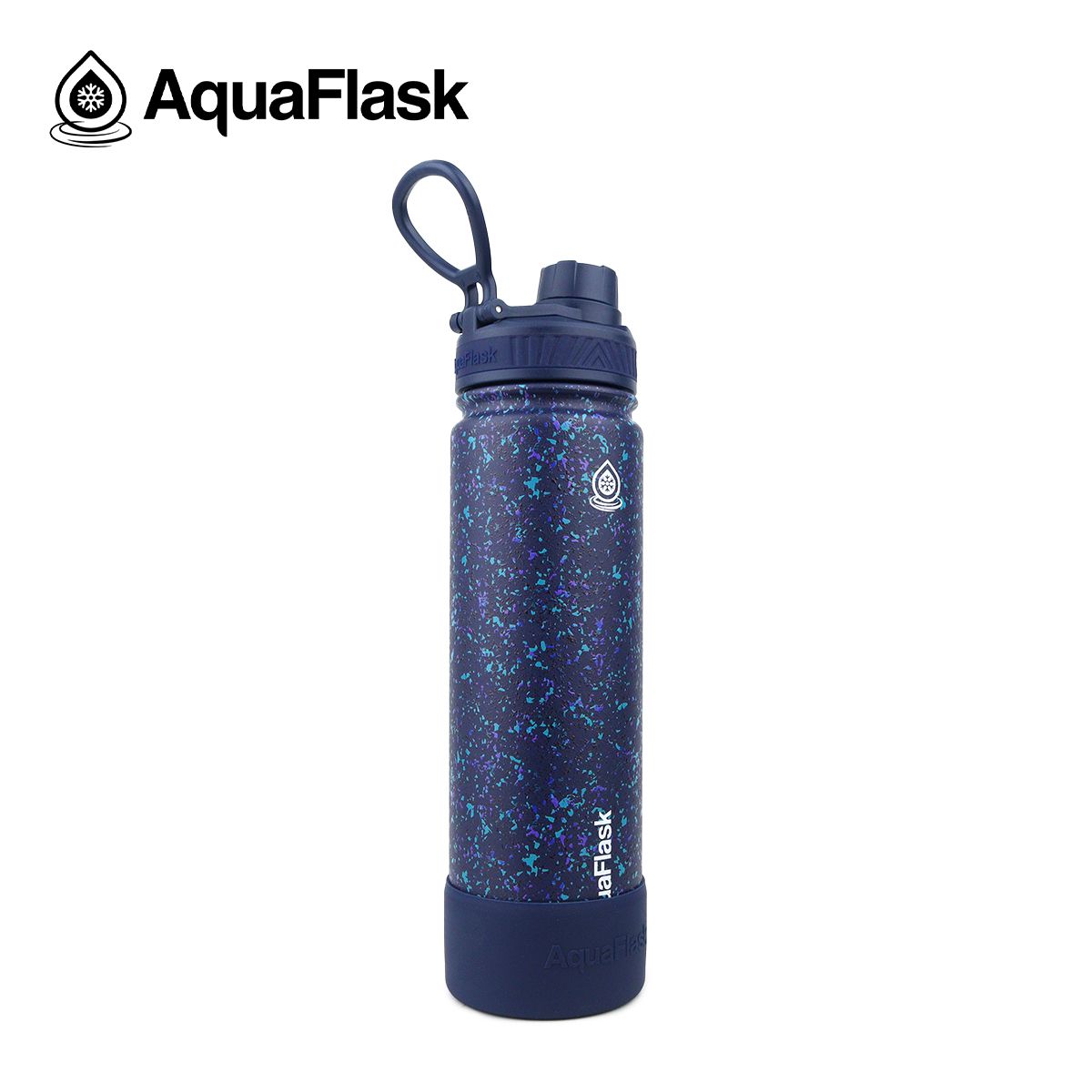 AQUAFLASK - Botella de Acero Inoxidable 650 ML Midnight