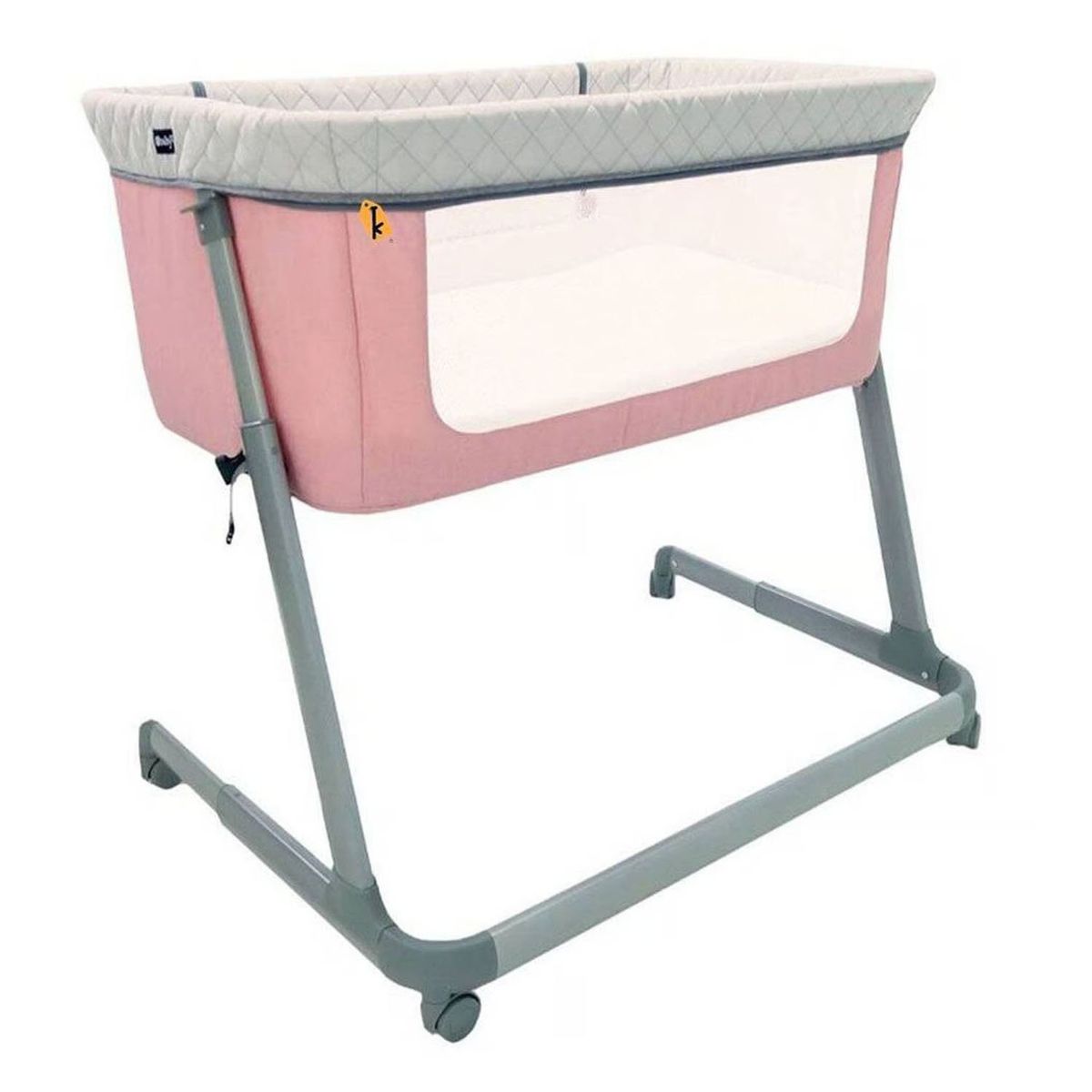 EBABY - Cuna Colecho para Bebé MARION Rosado