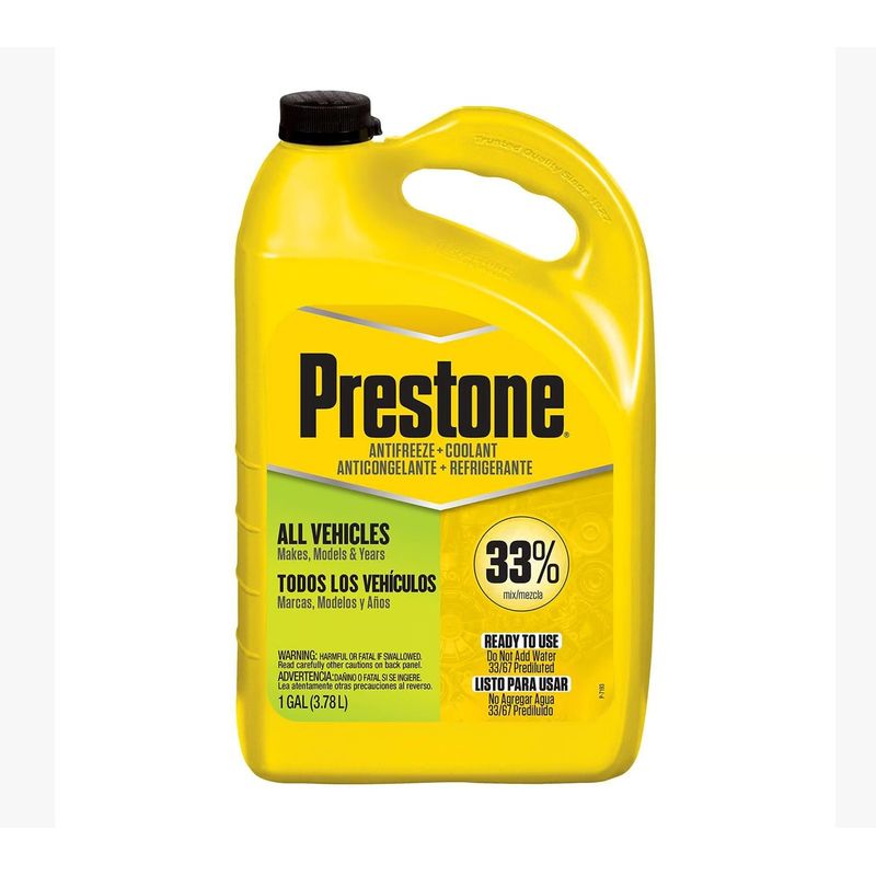 PRESTONE - Refrigerante Anticongelante Prestone Verde Porcentage 33