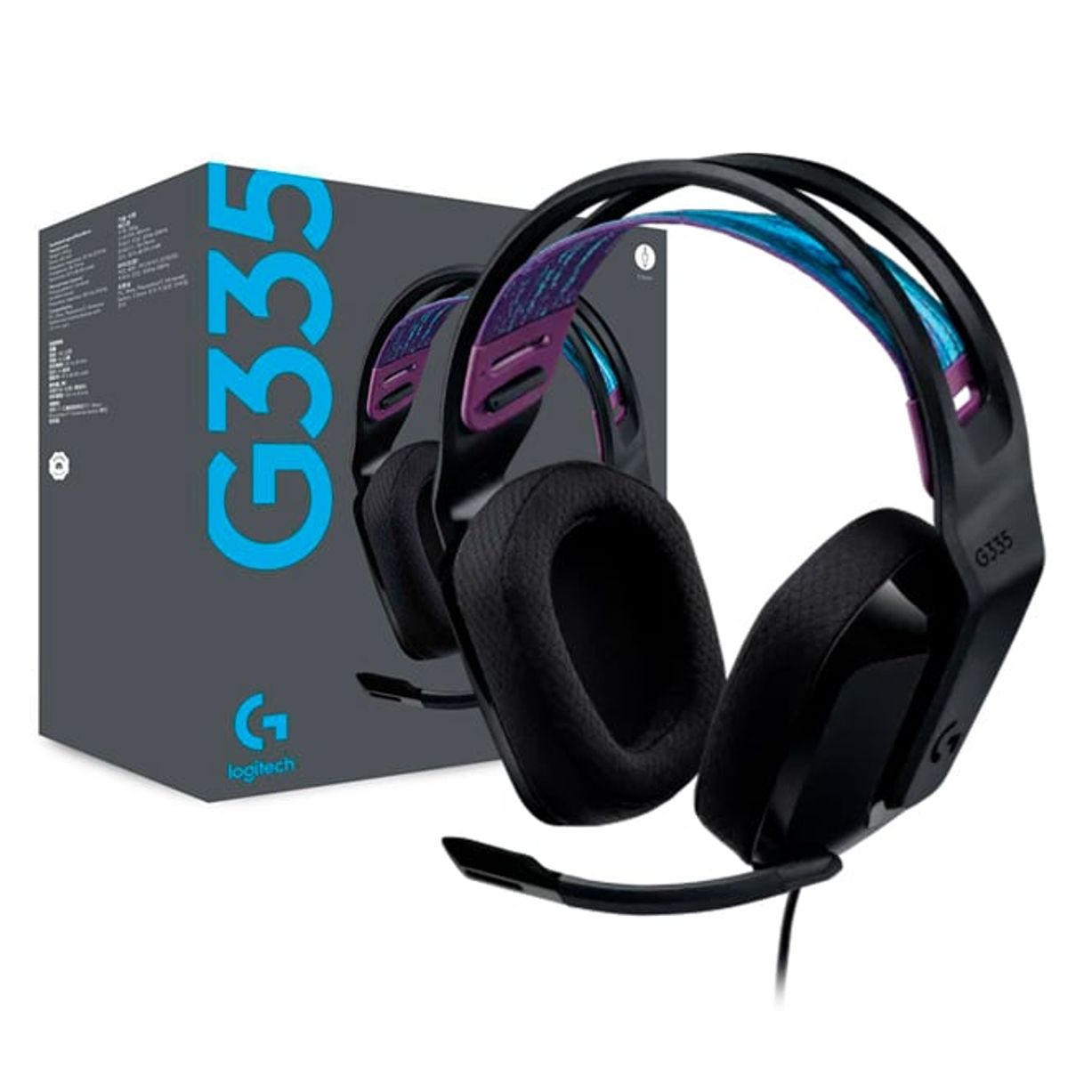 LOGITECH - Audífono Logitech G335 Negro