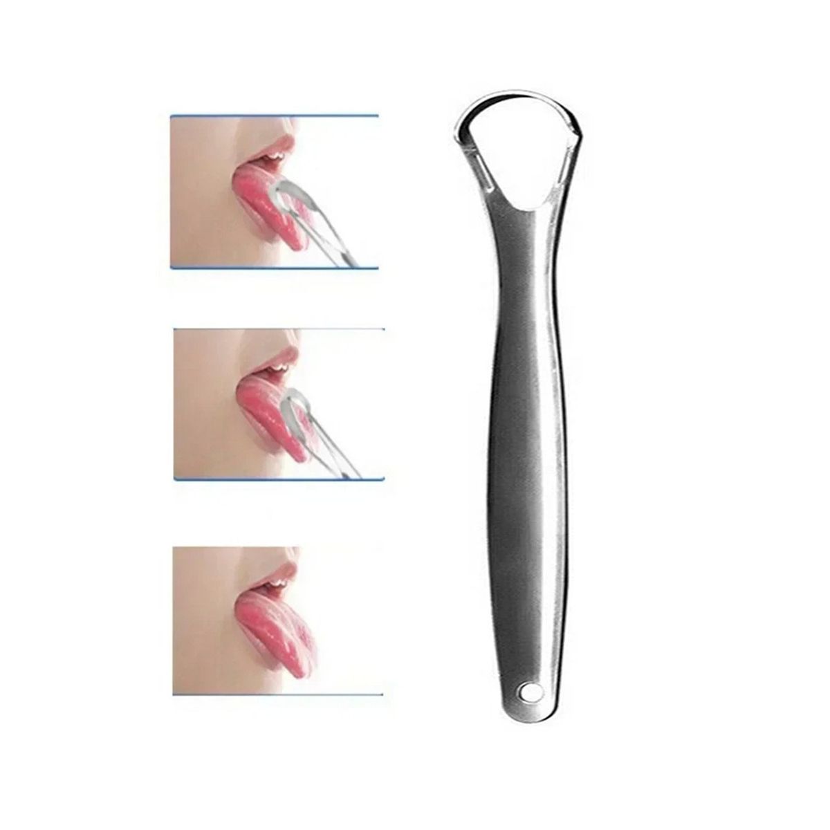 GENERICO - Limpiador Rascadores De Lengua Elimina Mal Aliento