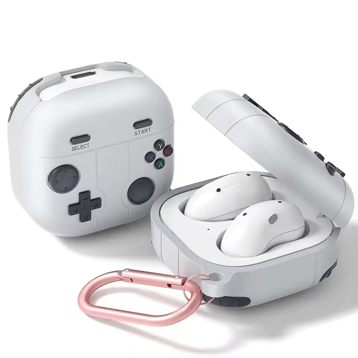 GENERICO - CASE PARA GALAXY BUDS FE ANIMADO BLANCO