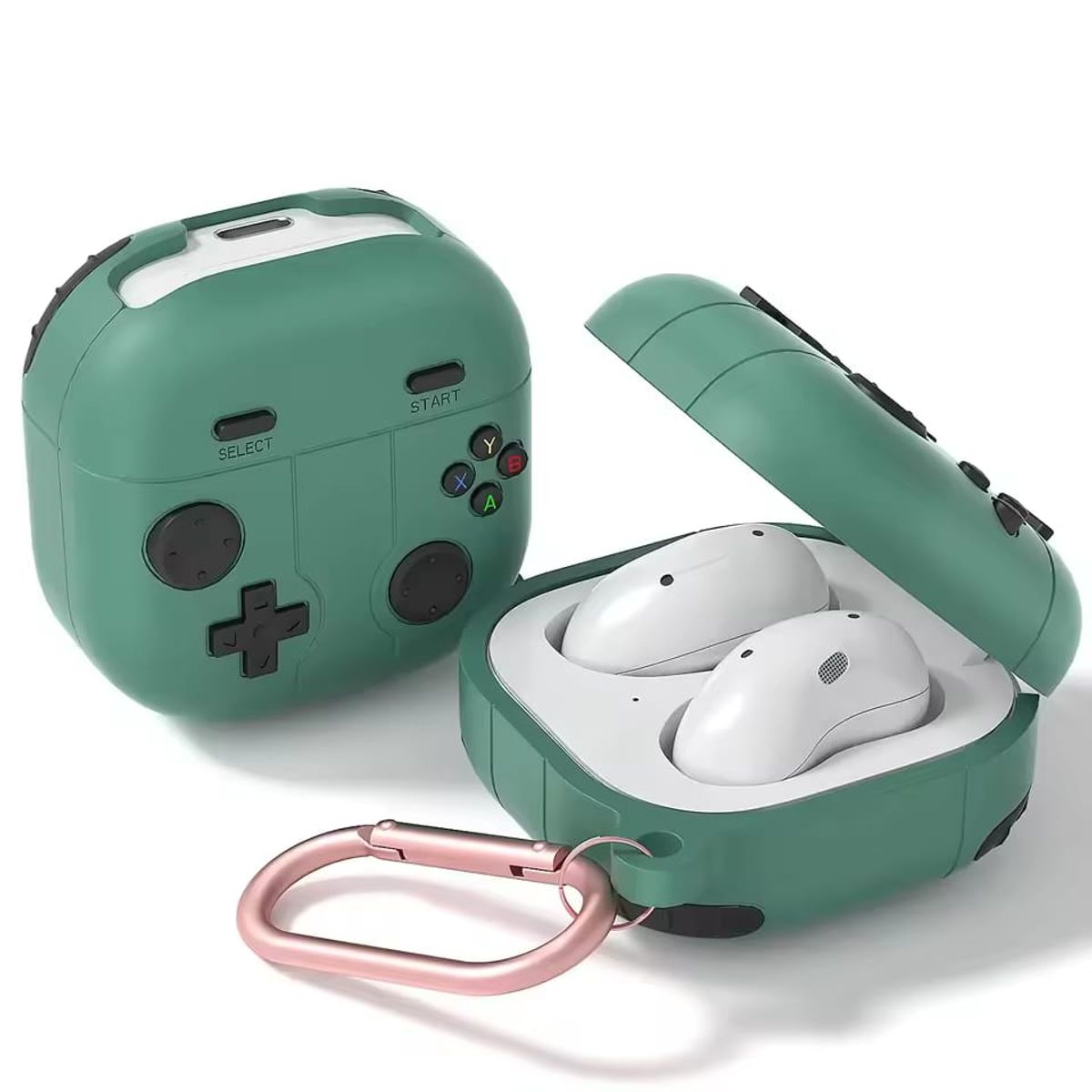 GENERICO - CASE PARA GALAXY BUDS FE ANIMADO VERDE