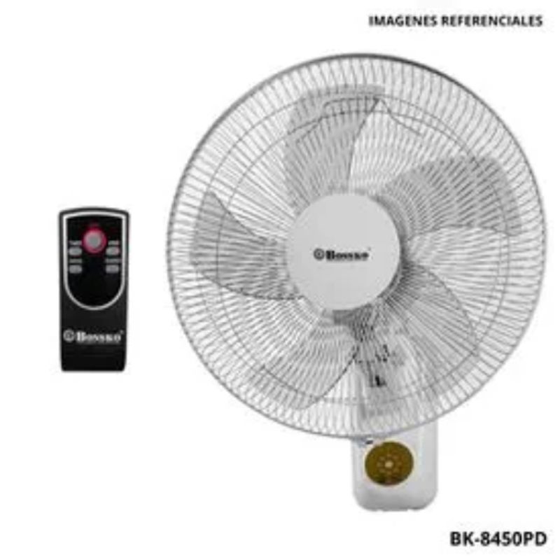 BOSSKO - Ventilador de Pared Bossko BK-8450PD Eficiencia y Comodidad