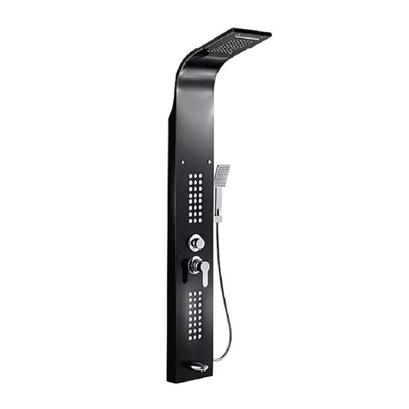 GENERICO - COLUMNA DE DUCHA NEGRO T-039N