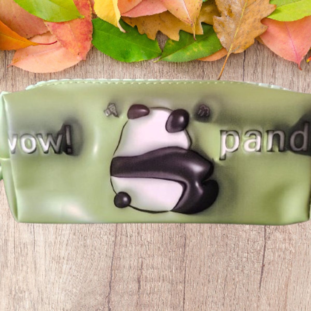 GENERICO - CARTUCHERA PANDA - CIERRE SUPER ZIP