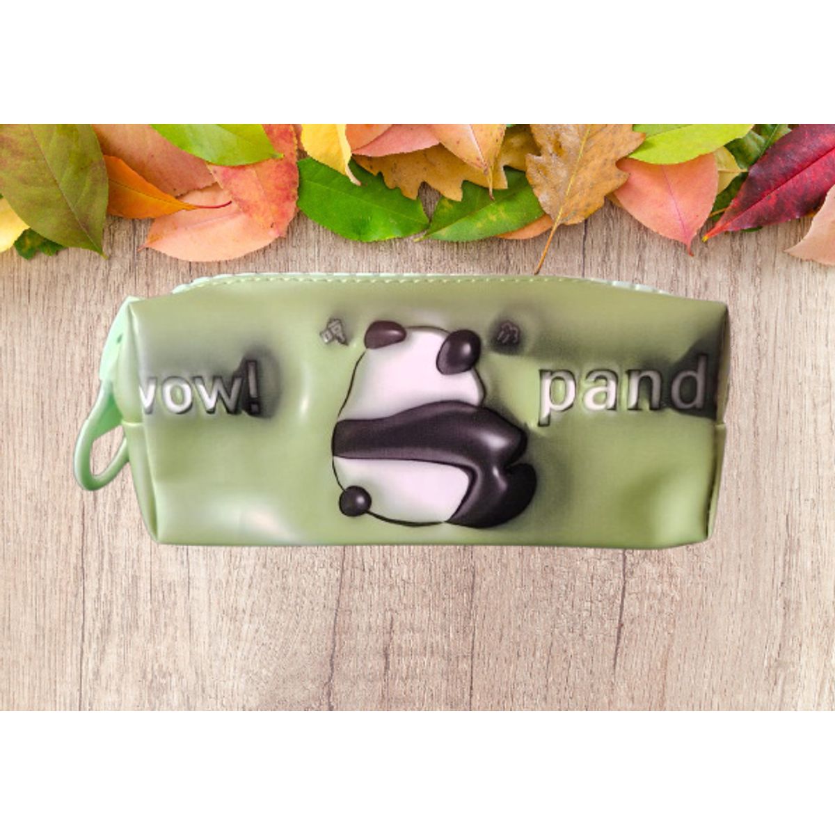 GENERICO - CARTUCHERA PANDA - CIERRE SUPER ZIP