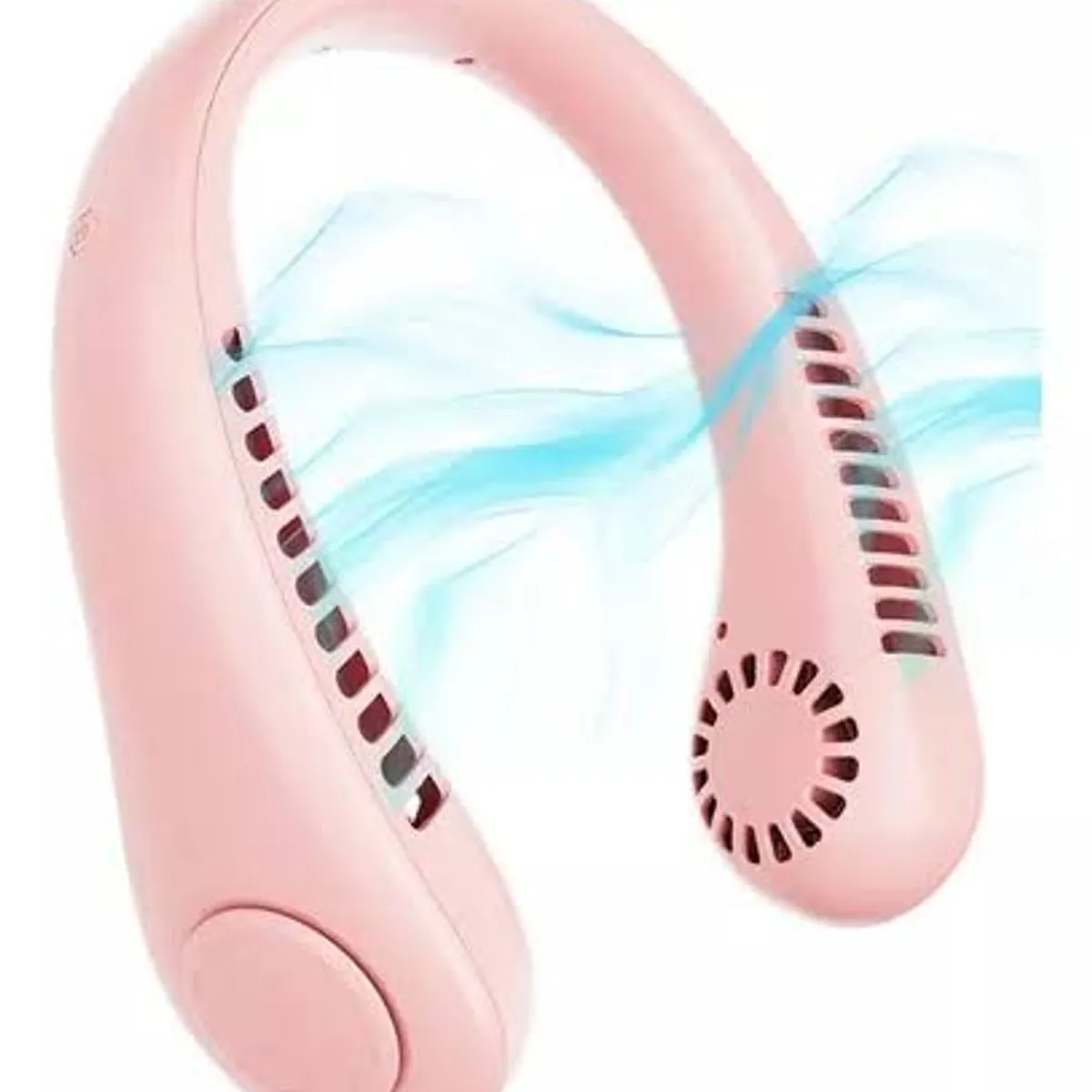 OEM - Mini Ventilador Cuello Portátil 3 niveles Recargable rosado