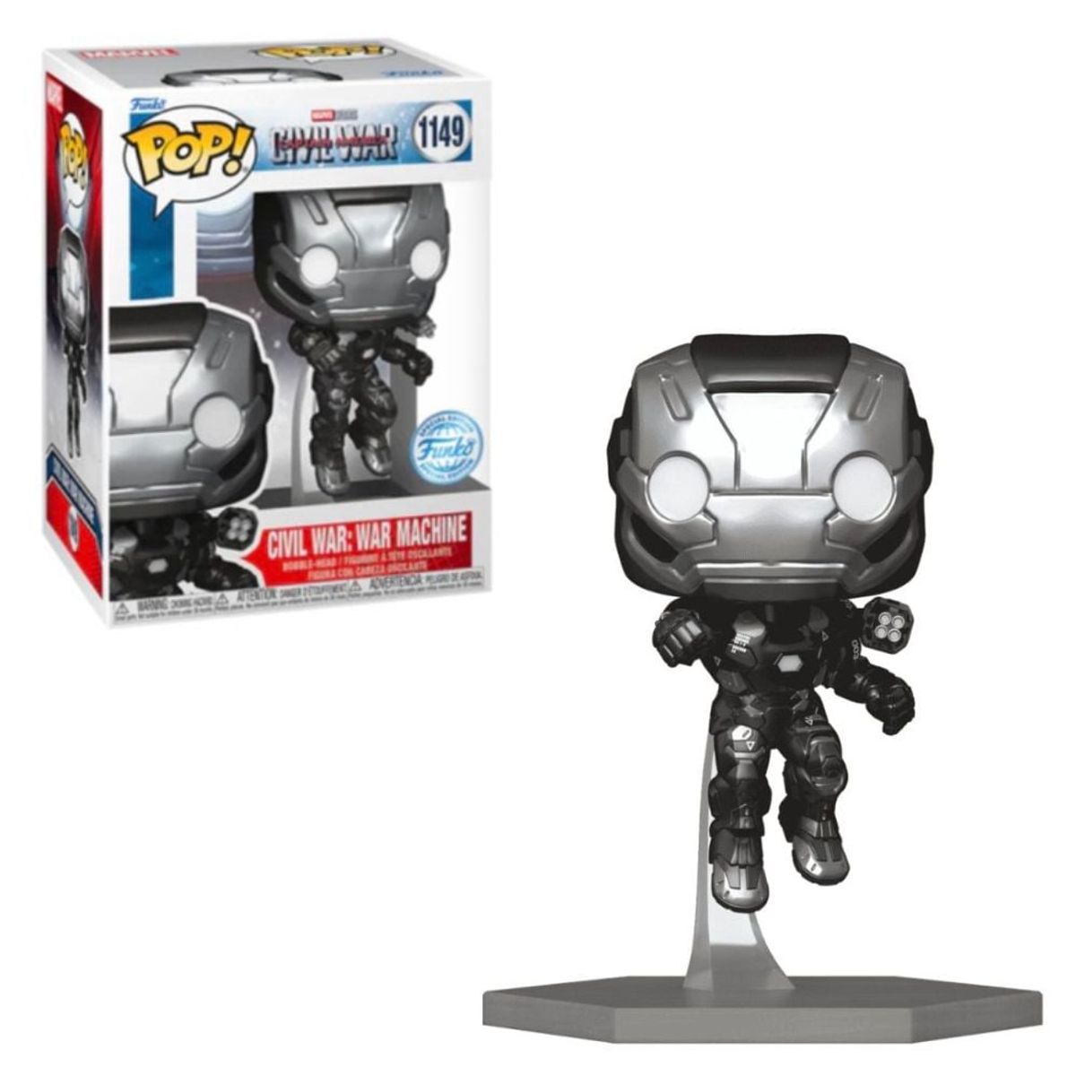 FUNKO - Funko Pop War Machine Civil War Marvel
