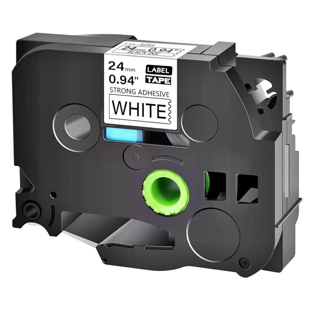 GENERICO - CINTA BROTHER COMPATIBLE TZ2-S251 24MM LETRA NEGRO SOBRE BLANCO