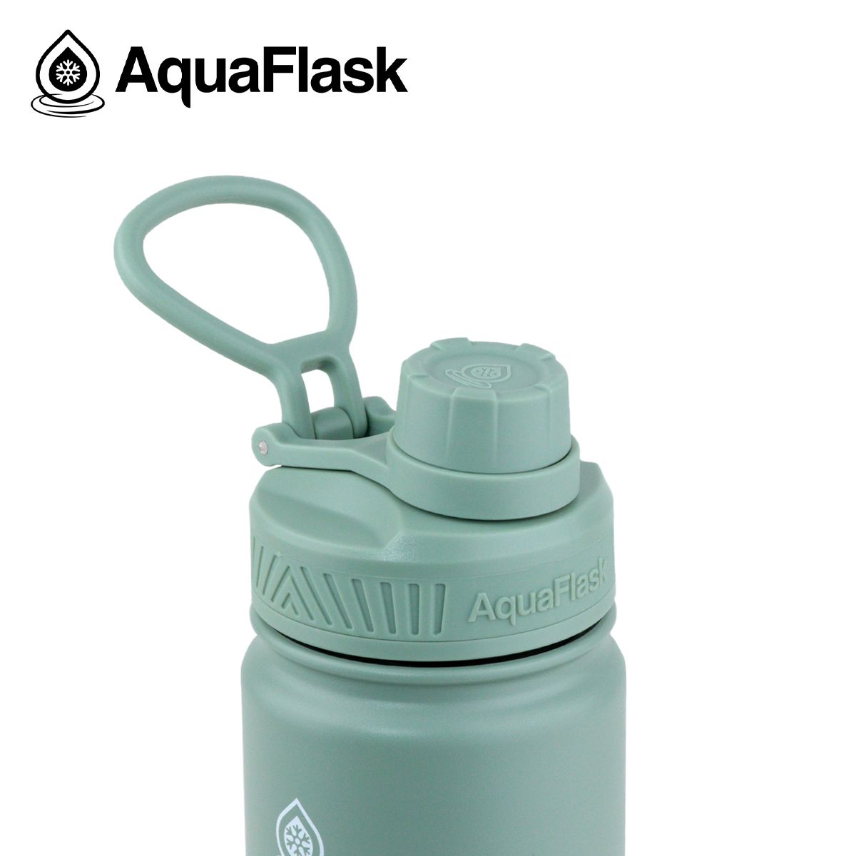 AQUAFLASK - Botella de Acero Inoxidable 530 ML Celadon Green