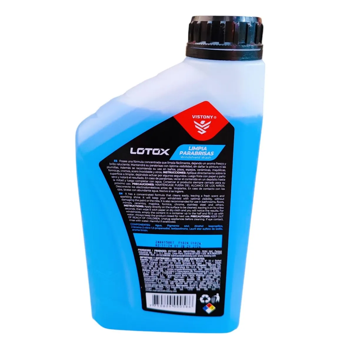 VISTONY - Limpia parabrisas Vistony 1 Litro