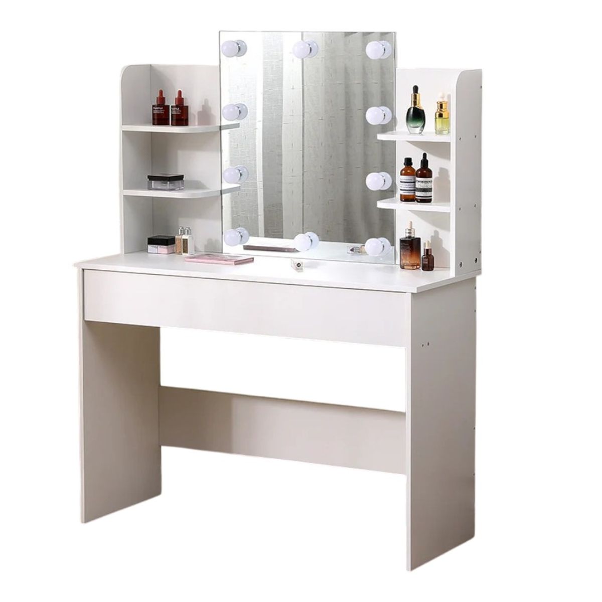 BH BARAKA HOME PREMIUM - Tocador Joyero Husar con Espejo