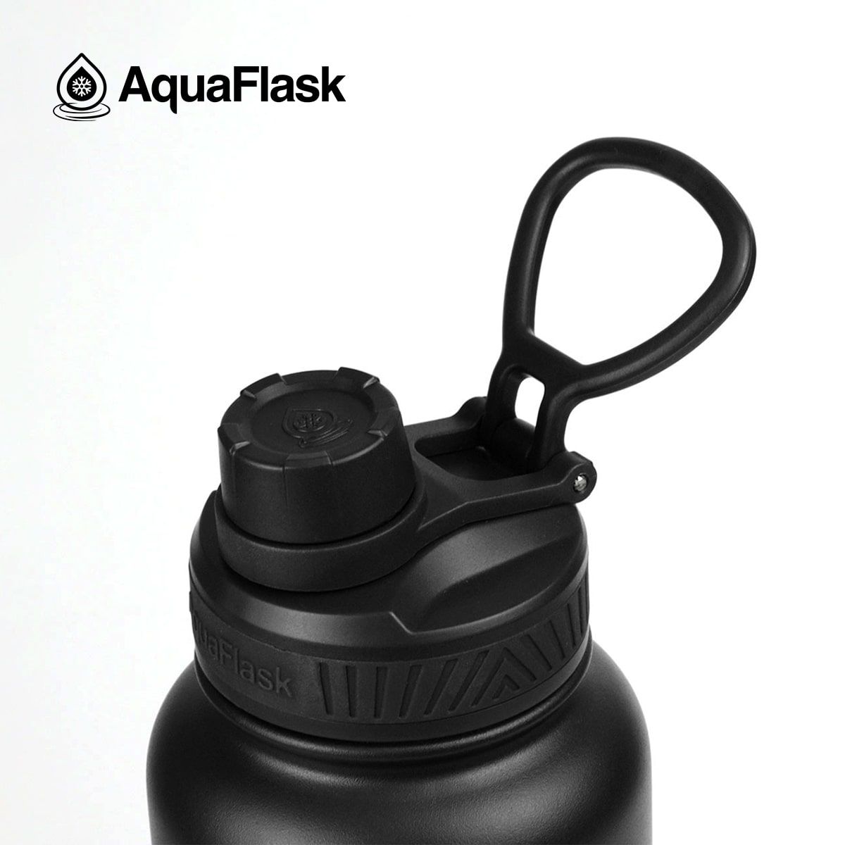 AQUAFLASK - Botella de Acero Inoxidable 945 ML Space Black