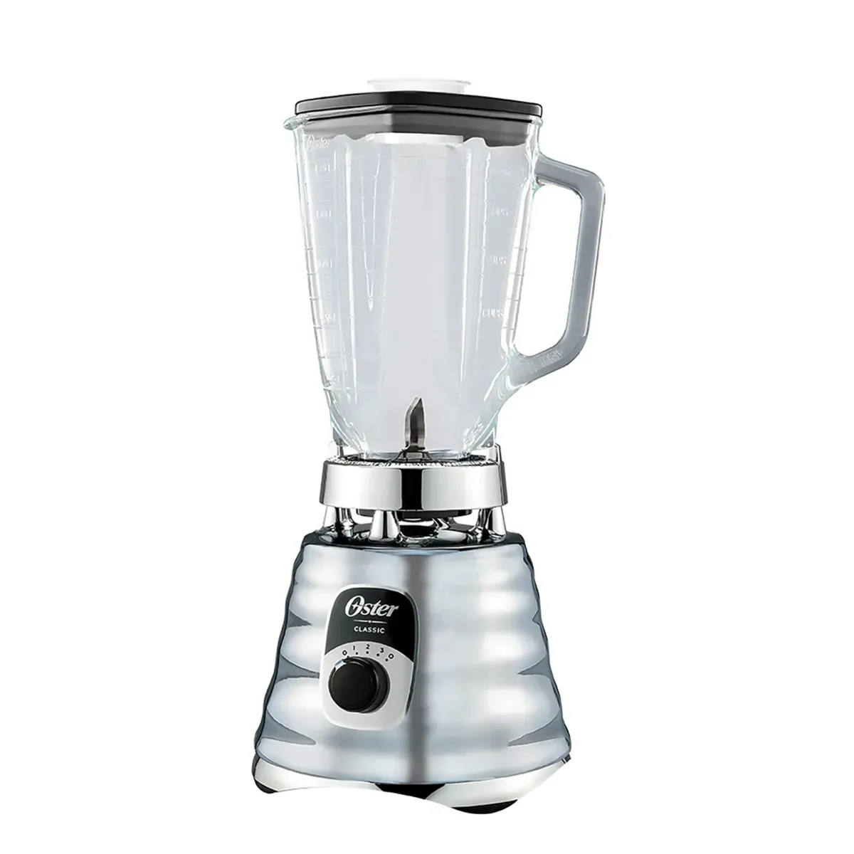 OSTER - LICUADORA CLASICA OSTER CROMADA CON PERILLA ERGONOMICA BLST4655